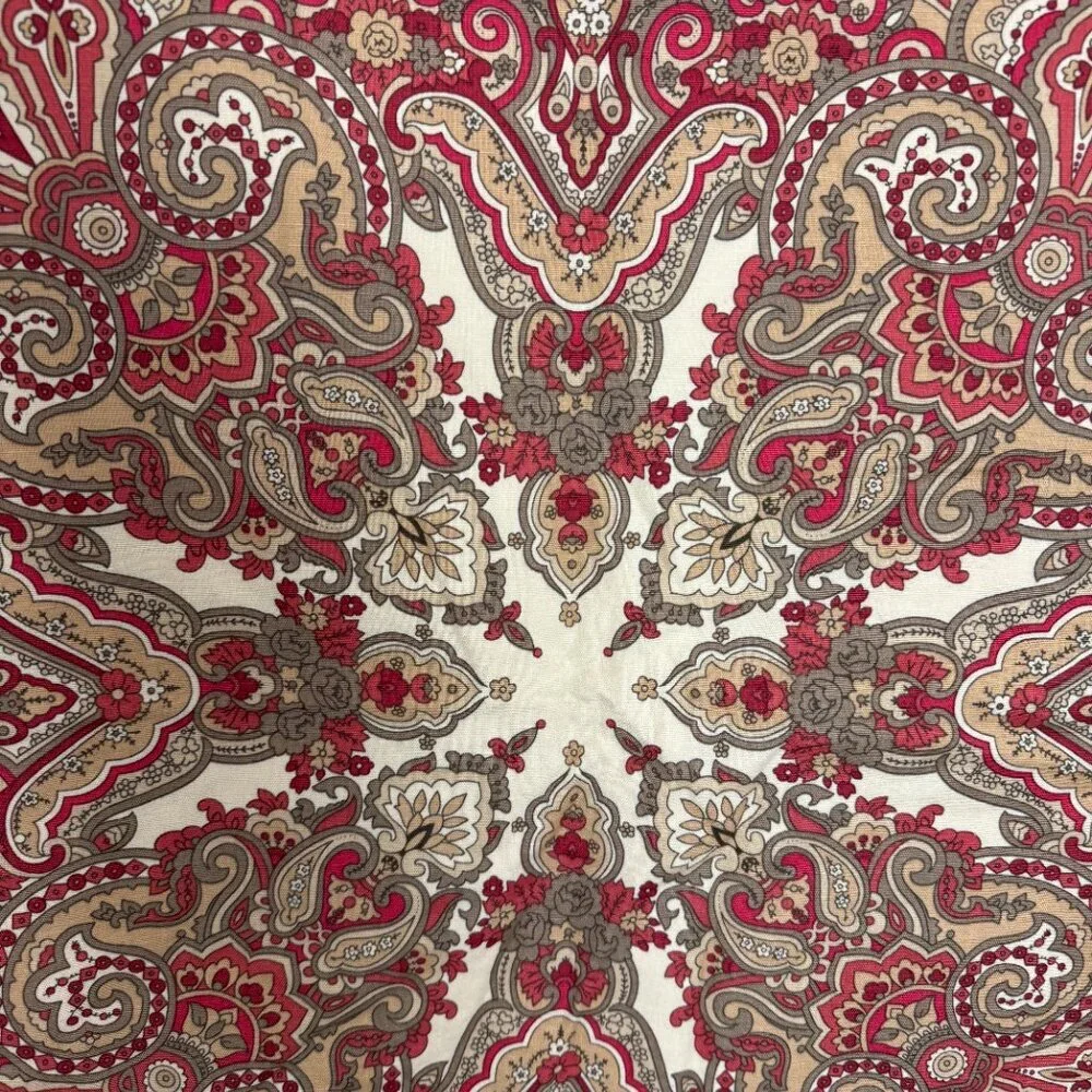 Pottery Barn Red Paisley Pillow cover / case